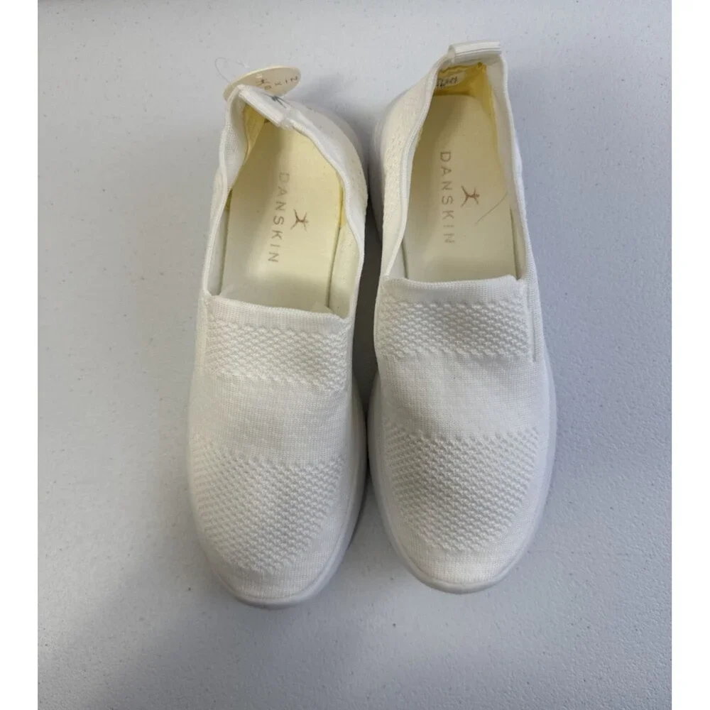 Danskin Women’s Slip On Shoes White Memory Foam Comfort Size 7.5 - Picture 7 of 11